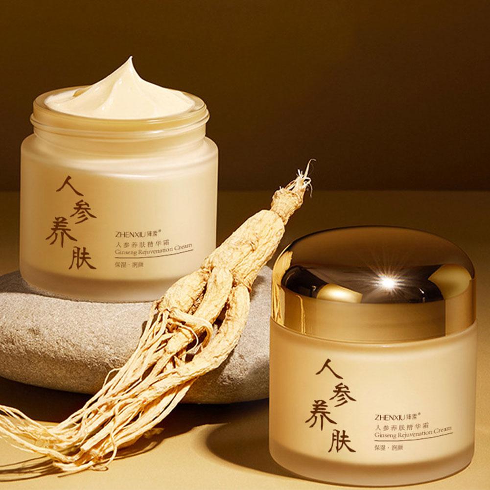 Ginger Tea - 高麗人参フェイスクリーム抗しわ保湿スムージング高麗人参血清アンチエイジング小じわを軽減保湿剤スキンケア 60 グラム