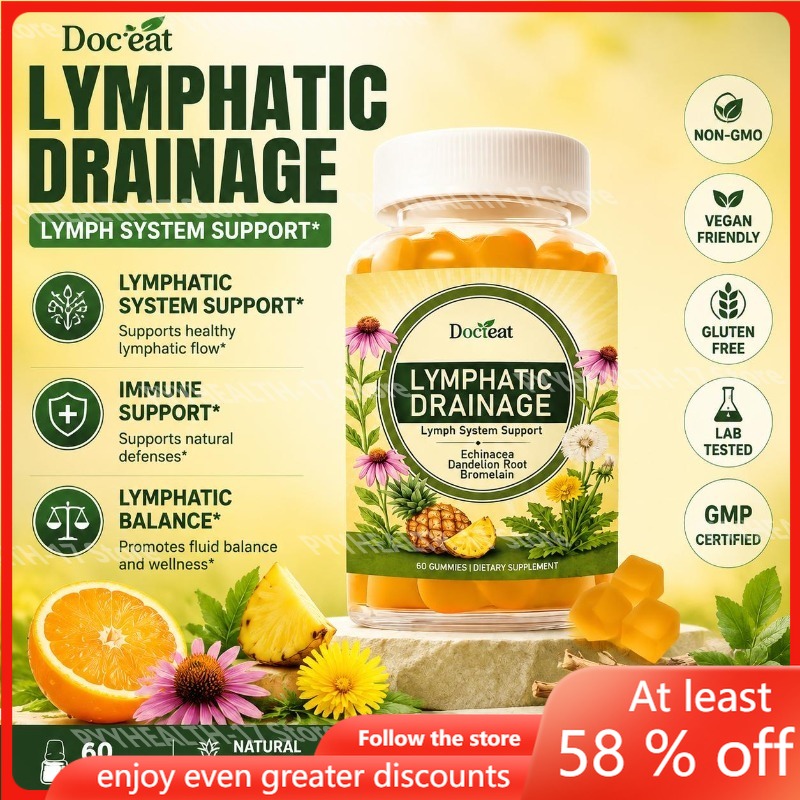 ドクティート リンパ系サポートグミ（エキナセア、タンポポ根、 - Herbal Supplement のレビューと価格