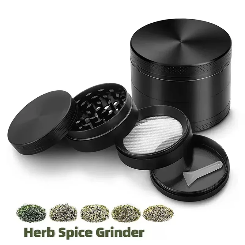 ミニハーブグラインダー 金属製喫煙用 4層 40mmミル 亜 - Dried Herbs のレビューと価格