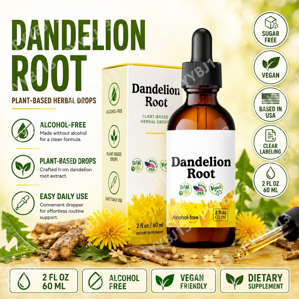 タンポポ根のサプリメント 肝臓デトックス クレンズサポートチ - Herbal Tincture のレビューと価格